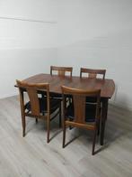 Vintage Scandinavische eetkamerset | C-E Ekström, Huis en Inrichting, Complete eetkamers, Ophalen, Zo goed als nieuw