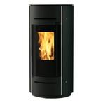 Pelletkachel Edilkamin ANIA Air Tight 8kW kamerlucht, Ophalen, Gebruikt, Houtkachel, Vrijstaand