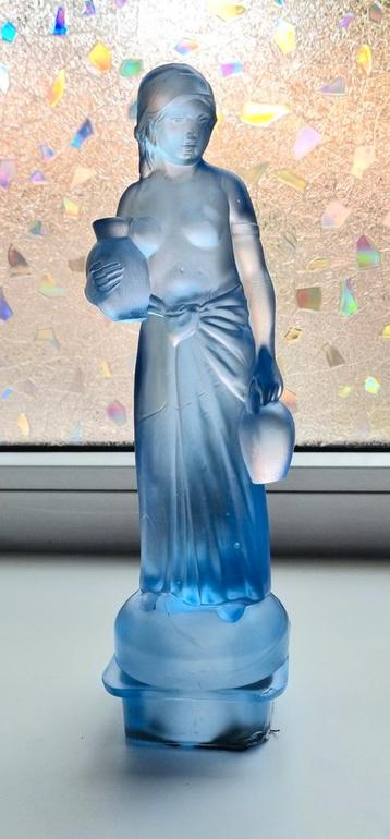 Persglas figuur Waterdraagster Walther & Sohne 1933 zeldzaam beschikbaar voor biedingen