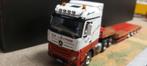 Mercedes actros met semi dieplader S.E. LEVAGE, Hobby en Vrije tijd, Modelauto's | 1:50, Ophalen of Verzenden, Zo goed als nieuw