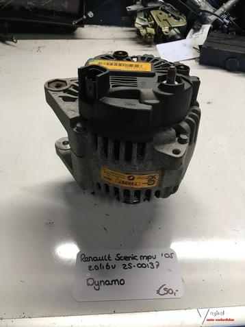 Renault Scenic 2.0 16v 2005 2500137  Dynamo T542818R beschikbaar voor biedingen