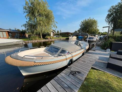 In prijs verlaagd, Jan van Gent 8,20, Watersport en Boten, Sloepen, Zo goed als nieuw, 70 pk of meer, 6 meter of meer, Binnenboordmotor