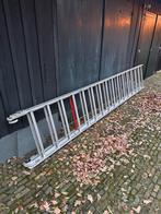 Brandweer Ladder - 2x16 Treden - Zeer Robuust, Doe-het-zelf en Verbouw, Ophalen, Gebruikt, Ladder, Opvouwbaar of Inschuifbaar