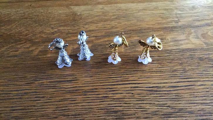 Bescherm/troost/geluks engeltjes, kerst cadeautje, Sieraden, Tassen en Uiterlijk, Bedels, Nieuw, Ophalen of Verzenden