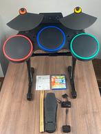 PS3 Guitar Hero Drum Kit Drumset Compleet Met Dongles, PlayStation 3, Ophalen of Verzenden, Zo goed als nieuw, Www.activision.com