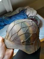 Nette M40 repro stahlhelm, Verzamelen, Militaria | Tweede Wereldoorlog, Duitsland, Ophalen of Verzenden, Helm of Baret, Landmacht