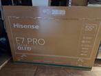 Hisense E7QLED Pro 55 inch KAPOT SCHERM, Gebruikt, 50 Hz, 100 cm of meer, Ophalen