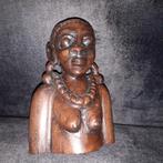 Houten Afrikaans beeldje, Antiek en Kunst, Kunst | Niet-Westerse kunst, Ophalen of Verzenden