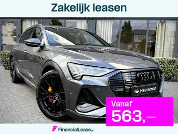 Audi e-tron 50 Quattro S Line Black/ Softclose / B&O/ Sfeer beschikbaar voor biedingen