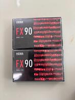 2 x Hema FX 90 cassettebandjes (Nieuw in plastic.), Cd's en Dvd's, Cassettebandjes, Overige genres, Nieuw in verpakking, Onbespeeld