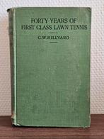 Antiek boek Tennis Fourty Years of first class lawn tennis, Ophalen of Verzenden, Gelezen
