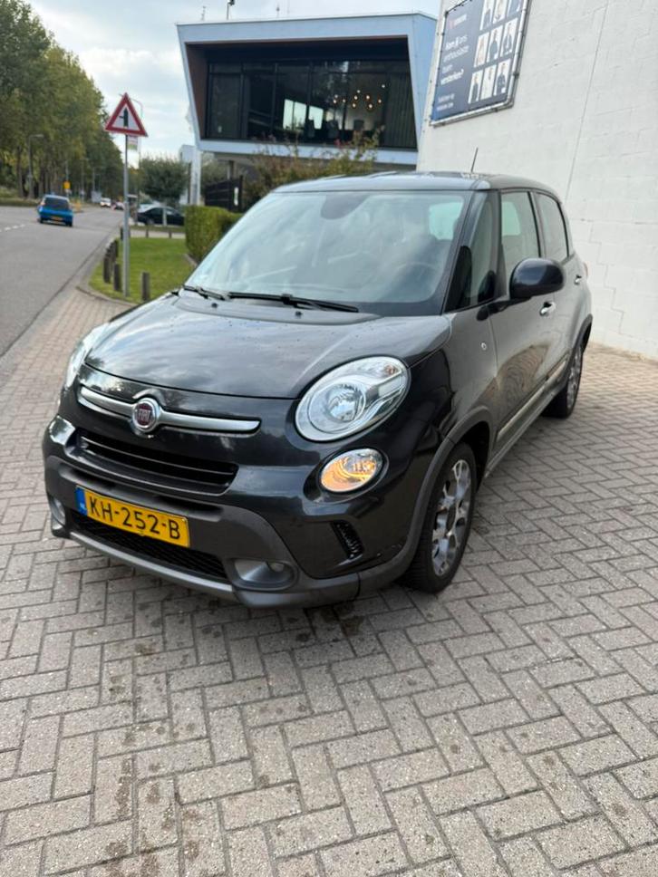 Fiat 500L 0.9 Twinair Trekking  Nieuwe APK 2016 Grijs, Auto's, Fiat, Bedrijf, 500L, Benzine, B, MPV, Handgeschakeld, Origineel Nederlands