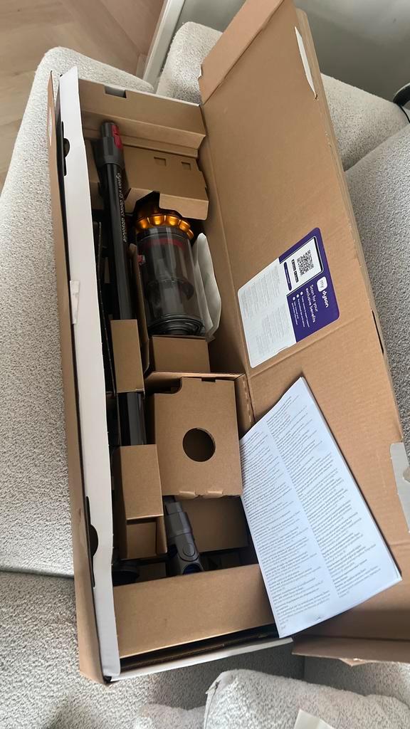 Dyson V15 Detect–Zo goed als nieuw–Slechts 3 maanden oud!, Witgoed en Apparatuur, Stofzuigers, Zo goed als nieuw, Stofzuiger, 1200 tot 1600 watt
