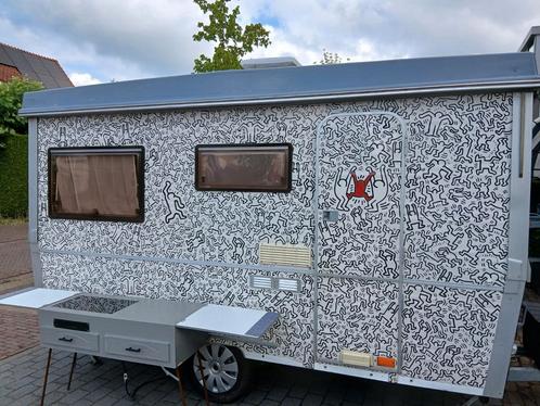 Mooie groot vouwcaravan casita 750kg rijbewijs B, Caravans en Kamperen, Caravans, Bedrijf, Overige merken, Koelkast, Luifel, Ophalen