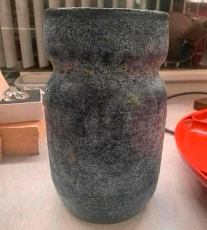 Vaas De Steenuil Rijswijk Bruis glazuur vaas uit verzameling, Huis en Inrichting, Woonaccessoires | Vazen, Ophalen of Verzenden