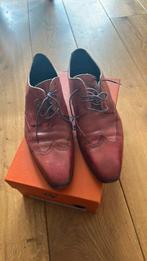 Greve herenschoenen maat 9,5  rood, Ophalen of Verzenden, Zo goed als nieuw, Overige kleuren