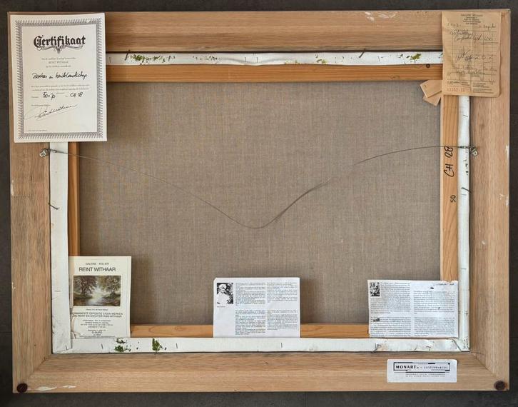 Prachtige Reint Withaar, Antiek en Kunst, Kunst | Schilderijen | Klassiek, Ophalen of Verzenden