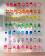 Unieke Epoxy IJsjes Wanddecoratie - Handgemaakt, Huis en Inrichting, Woonaccessoires | Wanddecoraties, Ophalen of Verzenden, Nieuw