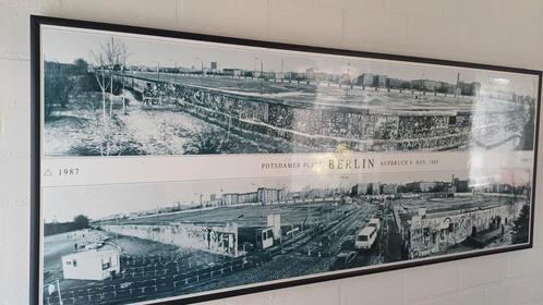 Berlijn Potsdamer Platz ingelijste poster 150-61, Antiek en Kunst, Kunst | Tekeningen en Foto's, Ophalen