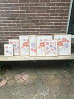 7 Houten Lijsten - Diverse Maten - Setprijs!, Ophalen of Verzenden, Zo goed als nieuw, Foto of Poster, Minder dan 50 cm