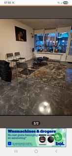 Laminaat hoogglans marmerlook zwart, Ophalen, 25 tot 50 m², Zwart, Laminaat