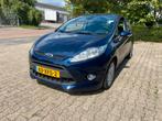 Ford Fiësta 1.25 44KW BJ 2012 CLIMA/CRUISE/SUPER KILOMETERS, Voorwielaandrijving, Stof, 4 cilinders, Blauw
