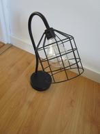 Zwarte tafel / bureau lamp - industriële look, Ophalen of Verzenden, Zo goed als nieuw, Minder dan 50 cm