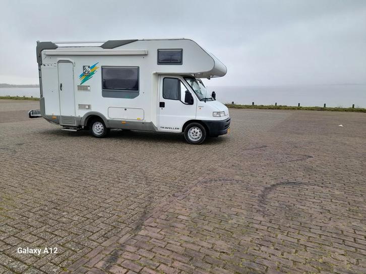 Knaus Traveller 595., Caravans en Kamperen, Campers, Particulier, tot en met 4, Alkoof, Knaus, Fiat, Diesel, Handgeschakeld, Treinzit