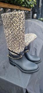 Mooie G- Maxx  design laarzen maat 37 panterprint, Kleding | Dames, Schoenen, Hoge laarzen, Bruin, Ophalen of Verzenden, Zo goed als nieuw