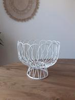 PRACHTIGE NIEUWE WITTE SCHAAL, Huis en Inrichting, Ophalen of Verzenden, Nieuw, Rond