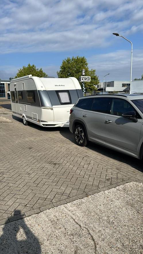 Hobby 495 UL DE LUXE van 2018. Vaste luifel, airco, Mover., Caravans en Kamperen, Caravans, Particulier, tot en met 5, 1000 - 1250 kg