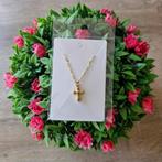 Goudkleurige rvs ketting. 'Kruis, Ophalen of Verzenden, Zo goed als nieuw, Goud, Overige materialen