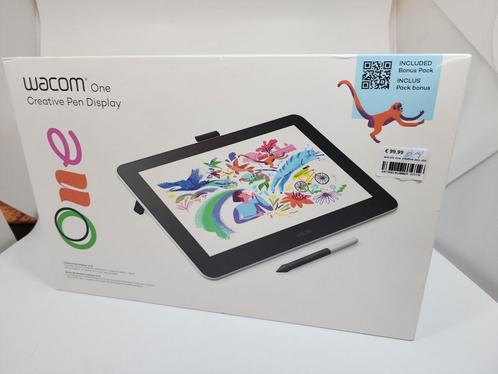 Wacom one creative pen display, Computers en Software, Tekentablets, Zo goed als nieuw, Ophalen of Verzenden
