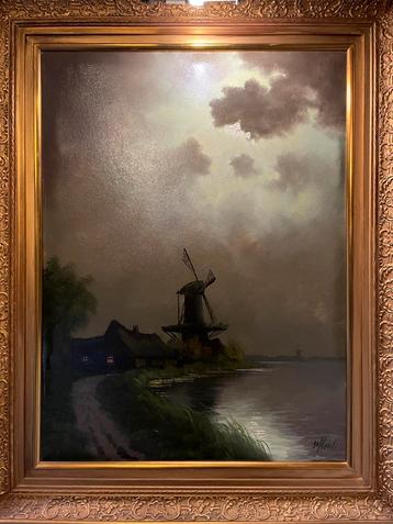 Olieverfschilderij van Selhorst beschikbaar voor biedingen