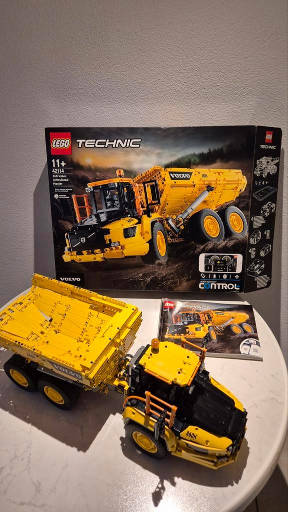 LEGO Technic Volvo 6x6 Kieptrailer 42114, Kinderen en Baby's, Speelgoed | Duplo en Lego, Zo goed als nieuw, Lego, Complete set