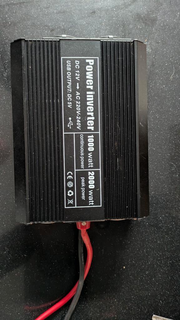 Power Inverter 1000W/2000W, Auto-onderdelen, Elektronica en Kabels, Universele onderdelen, Nieuw, Ophalen of Verzenden