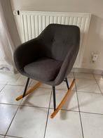 Schommelstoel te koop, Ophalen, Zo goed als nieuw, Grijs, Vijf, Zes of meer stoelen