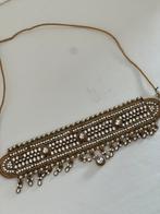 Indian bollywood kundan ketting choker, Ophalen of Verzenden