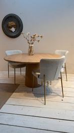 Odessa eetkamerstoel 4 stuks - Richmond Interiors, Ophalen, Wit, Nieuw, Vier