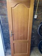 Hardhouten deur 200x72, Ophalen, 80 tot 100 cm, 200 tot 215 cm, Buitendeur