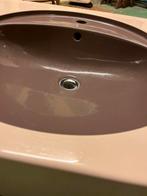 Vintage wastafel, Huis en Inrichting, Badkamer | Badkamermeubels, Ophalen, Gebruikt, 100 tot 150 cm, Minder dan 25 cm