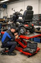 Reparatie en onderhoud aan scootmobiel of driewielfiets