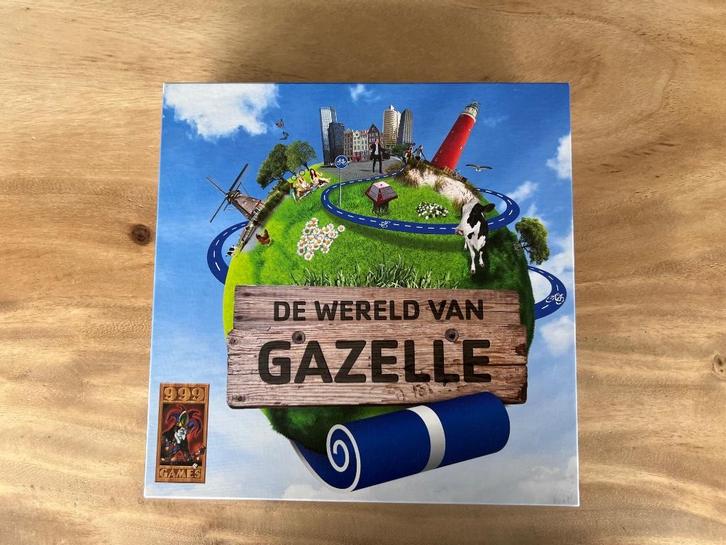 De wereld van Gazelle, Hobby en Vrije tijd, Gezelschapsspellen | Bordspellen, Zo goed als nieuw, Vijf spelers of meer, Ophalen of Verzenden