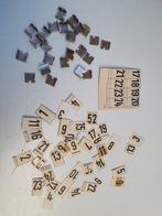 MARKLIN 7195 nummerborden garnituur met 24 voetjes t.e.a.b., Wisselstroom, Gebruikt, Rails, Ophalen of Verzenden