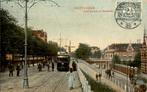 Rotterdam Oost Zeedijk en Gasfabriek st 1908 tram en molen