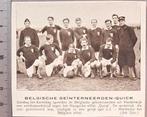 Den Haag 1916, voetbal: Belg. geïnterneerden tegen Quick, Verzamelen, Foto's en Prenten, Verzenden, Voor 1940, Gebruikt, Overige onderwerpen