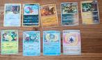 9 Pokémonkaarten, Hobby en Vrije tijd, Verzamelkaartspellen | Pokémon, Ophalen of Verzenden, Zo goed als nieuw, Meerdere kaarten