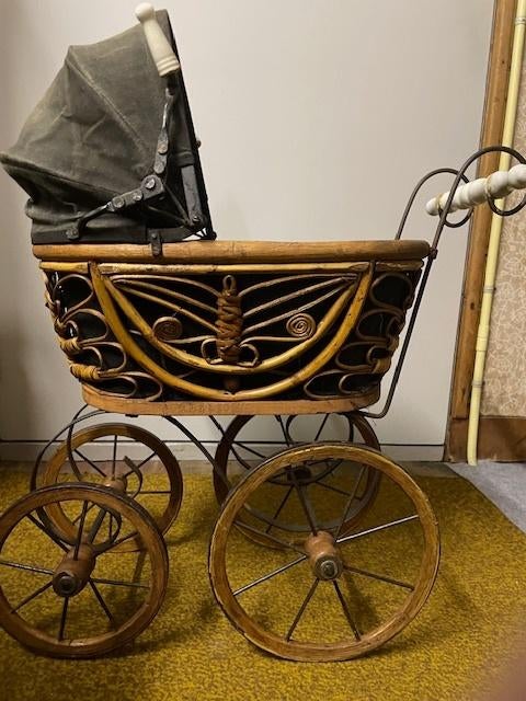 vintage poppenwagen, Antiek en Kunst, Ophalen