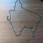 ketting, koper en steentjes,vintage, Ophalen of Verzenden, Zo goed als nieuw, Goud, Overige materialen