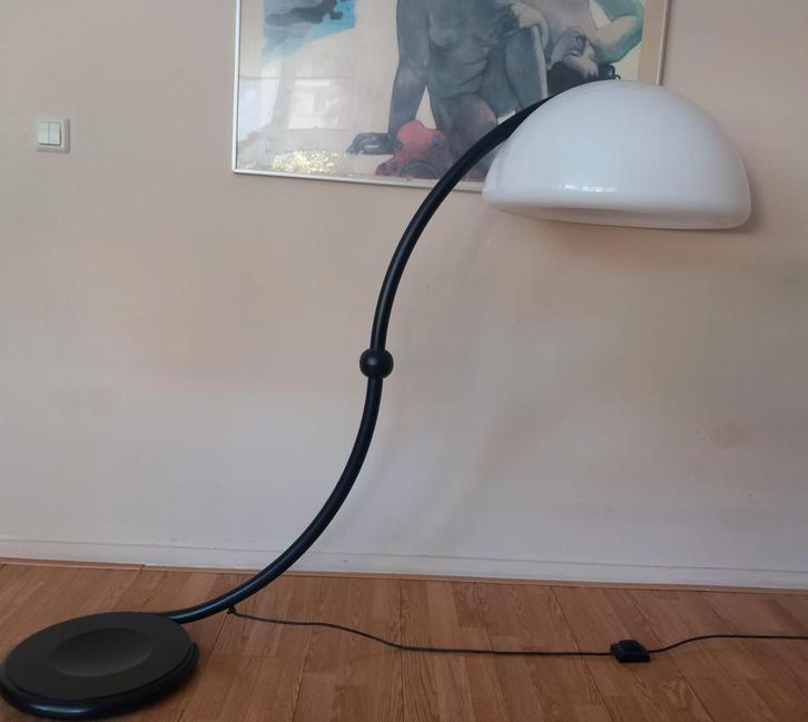 Martinelli Serpente, Huis en Inrichting, Lampen | Tafellampen, Zo goed als nieuw, 75 cm of meer, Kunststof, Metaal, Ophalen